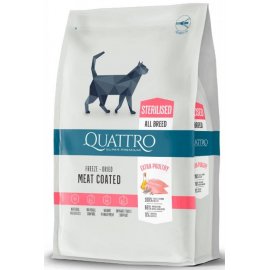 Quattro (Кваттро) Cat Sterilised Extra Poultry сухой корм для стерилизованных кошек ПТИЦА