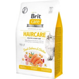 Brit Care Cat Grain Free Haircare Healthy & Shiny Coat беззерновой сухой корм для кошек с длинной шерстью КУРИЦА и ЛОСОСЬ Brit Care Cat Grain Free Haircare Healthy & Shiny Coat беззерновой сухой корм для кошек с длинной шерстью КУРИЦА и ЛОСОСЬ