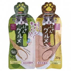 CattyMan Complete Twins Pouch лакомство в виде крема для кошек КУРИЦА, МОЛОКО, ИКРА И ТУНЕЦ, КУРИЦА, МАКРЕЛЬ