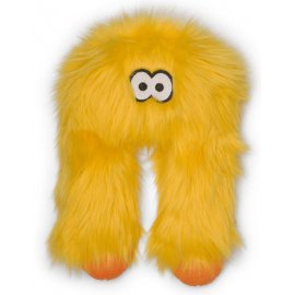 West Paw Wilson Lemon игрушка пищалка для собак ВИЛСОН ПУШИСТЫЙ, лимонный