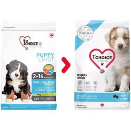 1st Choice (Фест Чойс) MEDIUM & LARGE PUPPY (ЦУЦЕНЯТА СЕРЕДНІХ І ВЕЛИКИХ ПОРІД) корм для цуценят