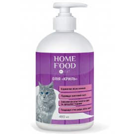 Home Food (Хоум Фуд) Масло Криля натуральная добавка для общей кондиции кошек