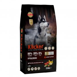 Klicker Puppy Lamb сухой беззерновой корм для щенков средних и крупных пород ЯГНЕНОК