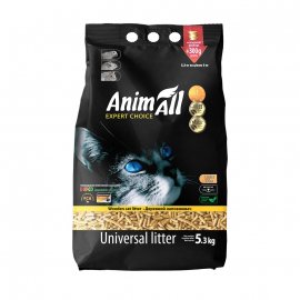 AnimAll Expert Choice - Деревний, гранульований наповнювач для котячих туалетів