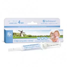 Бровафарма Офтальмо-гель мазь глазная для животных