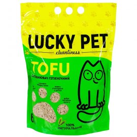 Lucky Pet Tofu Соевый наполнитель для кошачьего туалета ГИПОАЛЛЕРГЕННЫЙ