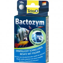 Tetra Bactozym (БІОАКТИВНІСТЬ В АКВАРІУМІ) препарат для акваріумів, 10 шт