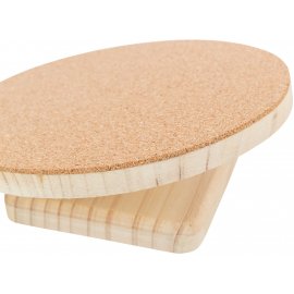 Trixie RUNNING DISC біговий диск для дрібних гризунів, дерево/пробка (60816)