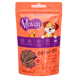 Mavsy Soft Beef Slice лакомство для собак ГОВЯДИНА