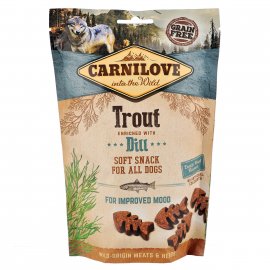Carnilove TROUT & DILL (ФОРЕЛЬ  І КРІП) ласощі для собак Покращення настрою