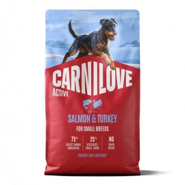 Carnilove Active Small Breed Salmon & Turkey сухий беззерновий корм для собак малих порід ЛОСОСЬ та ІНДИЧКА