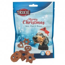 Trixie Лакомство для собак РОЖДЕСТВЕНСКИЕ СЕРДЦА, ЗВЕЗДЫ И КРЕНДЕЛЯ (92749)