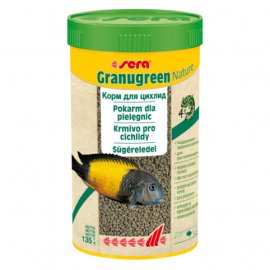 SERA granugreen Гранугрин - корм для растительноядных цихлид