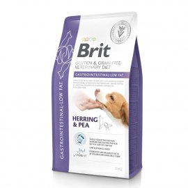 Brit Veterinary Diet Gastrointestinal-Low Fat сухой лечебный корм с ограниченным содержанием жира для собак при проблемах с пищеварением СЕЛЕДКА