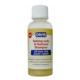 Davis Baking Soda & Oatmeal дезодорирующий шампунь глубокого очищения для собак и котов