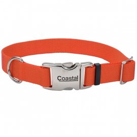 Coastal Metal Buckle нашийник для собак, апельсиновий