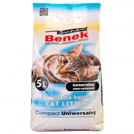 Super Benek (Супер Бенек) Compact Universal Natural бентонитовый компактный наполнитель для кошачьего туалета