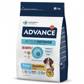 Advance (Эдванс) Dog Puppy Sensitive - корм для щенков с чувствительным пищеварением (лосось и рис)