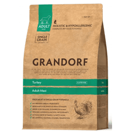 Grandorf (Грандорф) Turkey Adult Maxi Breeds сухой корм для собак крупных пород ИНДЕЙКА