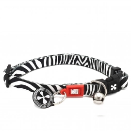 Max & Molly Urban Pets Smart ID Cat Collar ошейник для кошек Zebra