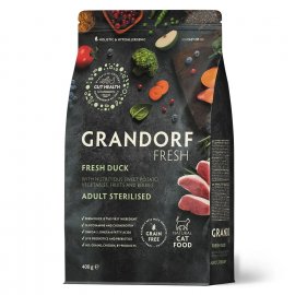 Grandorf Fresh (Грандорф) Duck & Sweet Potato Adult Sterilised сухой корм для стерилизованных кошек УТКА и БАТАТ