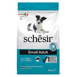 Schesir SMALL ADULT FISH сухой монопротеиновый корм для собак малых пород РЫБА