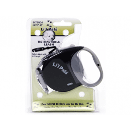 Power Walker рулетка-повідець MINI, чорний