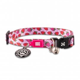 Max & Molly Urban Pets Smart ID Cat Collar ошейник для кошек с QR-кодом Strawberry Dream