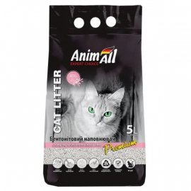 AnimAll Expert Choice бентонитовый наполнитель для кошачьего туалета ДЕТСКАЯ ПРИСЫПКА