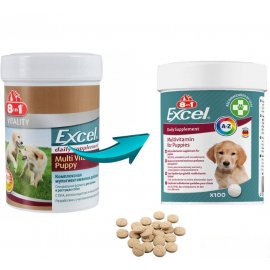 8in1 (8 в 1) Excel Multi Vitamin Puppy витамины для щенков