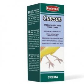 Padovan Cutesan відновлювальний крем для лап птахів