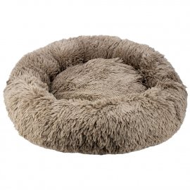 Пухнастики Пончик лежак для животных, капучино