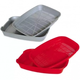 Природа Light №1 туалет овальный с сеточкой для кошек