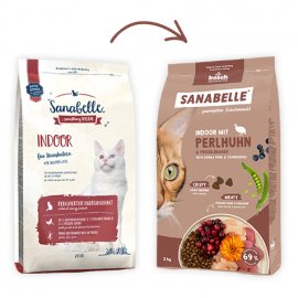 Bosch Sanabelle INDOOR Chicken & Cranberries сухий корм для котів, що мешкають у приміщенні ЦЕСАРКА ТА ЖУРАВЛИНА