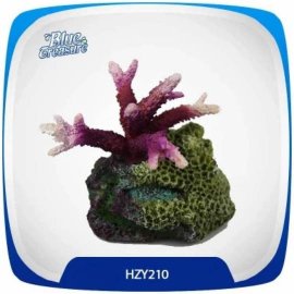 Blue Treasure HZY 210 Декорация для аквариума ИСКУССТВЕННЫЙ КОРАЛЛ