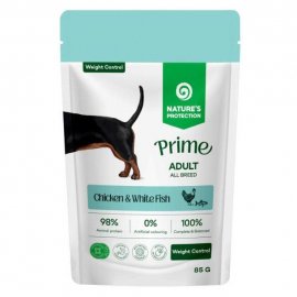 Natures Protection Prime Weight Control Adult Chicken & White Fish влажный корм для контроля веса собак КУРИЦА и БЕЛАЯ РЫБА
