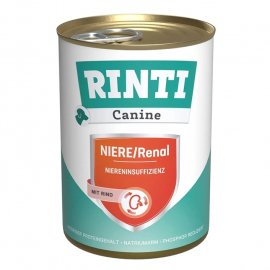 Rinti Canine Veterinary Renal Rind вологий корм при захворюваннях нирок у собак ЯЛОВИЧИНА