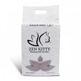 Zen Kitty Clumping Tofu Lavender соевый наполнитель для кошачьего туалета ЛАВАНДА