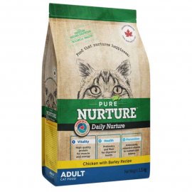 Pure Nurture Daily Nurture Adult Chicken & Barley сухой корм для кошек КУРИЦА и ЯЧМЕНЬ