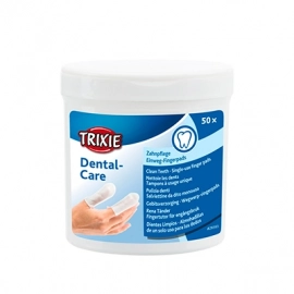 Trixie Dental-Care одноразовые салфетки на палец для чистки зубов Trixie Dental-Care одноразовые салфетки на палец для чистки зубов