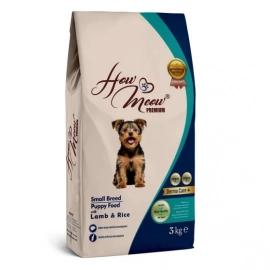 How Meow Puppy Mini сухий корм для цуценят малих порід ЯГНЯ ТА РИС