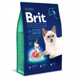 Brit Premium Cat Sensitive Lamb сухой корм для кошек с чувствительным пищеварением ЯГНЕНОК