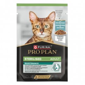 Purina Pro Plan Adult Sterilised Oceanic Fish in Jelly влажный корм для стерилизованных кошек, кусочки в желе ОКЕАНИЧЕСКАЯ РЫБА