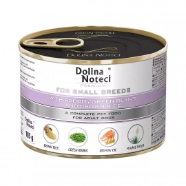 Dolina Noteci (Долина Нотечи) Premium влажный корм для собак мелких пород КРОЛИК, ФАСОЛЬ И КОРИЧНЕВЫЙ РИС
