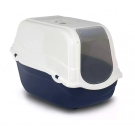 MP Bergamo ROMEO закрытый туалет для кошек с фильтром, синий