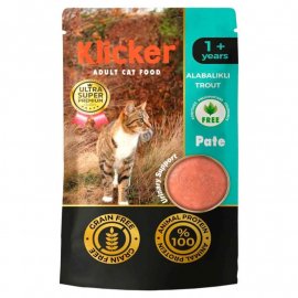 Klicker Trout Pate влажный корм для кошек, ФОРЕЛЬ, паштет