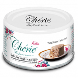 Cherie (Шері) Kitten Complete and Balanced Diet Tuna консерви для кошенят ТУНЕЦЬ, мус Cherie (Шері) Kitten Complete and Balanced Diet Tuna консерви для кошенят ТУНЕЦЬ, мус