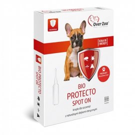 Over Zoo Bio Protecto Spot On спот-он капли от блох, клещей, комаров и мошек для щенков