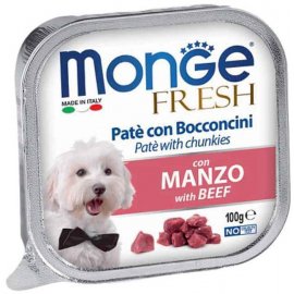 Monge Dog Fresh Adult Beef влажный корм для собак ГОВЯДИНА, паштет