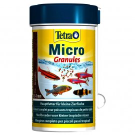 Tetra Micro Granules Корм для мелких аквариумных рыбок, гранулы